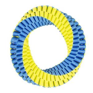 12771-jouet-pour-chien-en-nylon-hoop-duvoplus-supa-bleu-jaune-13x13-cm