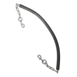 50260-000-chaine-de-box-caoutchoutee-horze-noir-argente-tu