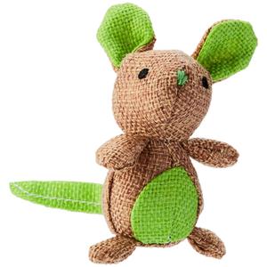 81641-souris-lin-kerbl-nature-x1-vert-marron-7x9-5-cm