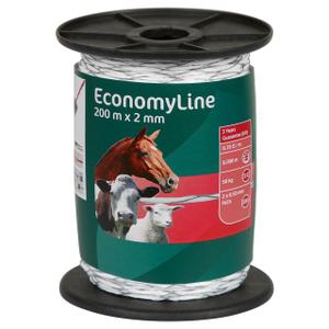 441972-cordelette-pour-cloture-electrique-ako-economy-line-blanc-200-m-2x0-5-mm