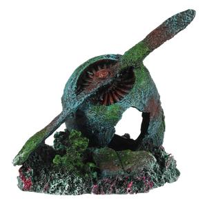 234-449172-decoration-d-aquarium-porte-avions-aqua-della-multicolore-68x17-5x25-cm