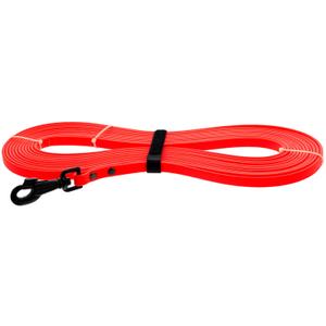 c37p10-laisse-pour-chien-avec-sangle-plate-pvc-canihunt-hunter-first-orange-10-m-x-13-mm