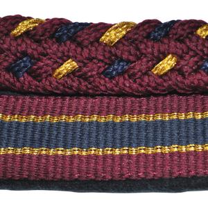 109503-bordeaux-or-marine-ensemble-licol-plus-longe-lurex-canter-bordeaux-or-marine