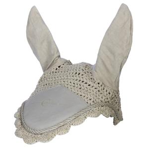 3227319-bonnet-anti-mouches-pour-cheval-covalliero-duavita-beige