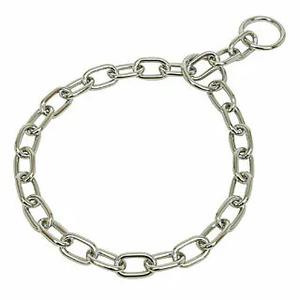 516207-collier-pour-chien-en-maille-acier-chrome-difac-sanitaire-argente-70x63-cm