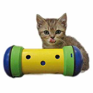 760473-distributeur-alimentaire-pour-chaton-difac-jaune-bleu-vert-19-cm-o-8-cm