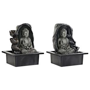 s3030331-fontaine-a-eau-buda-resine-oriental-dkd-home-decor-21x17-5x25-cm-x2-gris-noir-tu