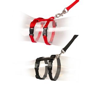 11199-laisse-et-harnais-pour-chat-duvoplus-uni-noir-rouge-35-cm-x-10-mm-x-125-cm