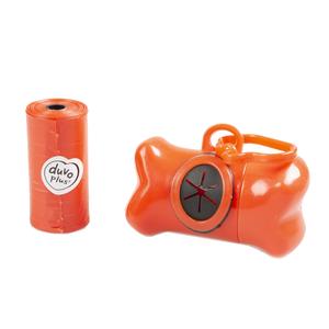 12498-distributeur-de-sacs-a-crottes-os-duvoplus-2x4-rouge-11-5x6x4-cm