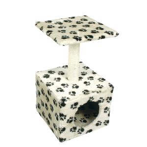 802-852-arbre-a-chat-duvoplus-christa-empreintes-des-pattes-beige-31x31x57-cm