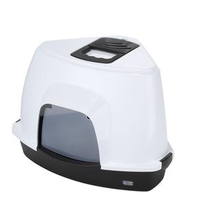 441-174289-bac-a-litiere-pour-chat-ebi-prism-60-hoek-noir-38x56x40-cm