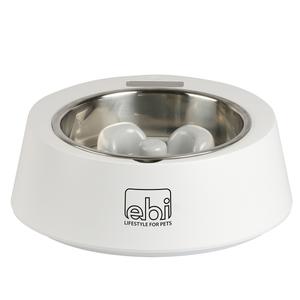 603-478622-gamelle-pour-chien-anti-glouton-et-balance-ebi-volga-blanc-23-3x23-3x8-7-cm