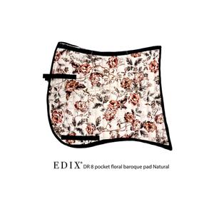 1-0908-6550004-tapis-de-dressage-pour-cheval-8-poches-fleuri-edix-saddles-naturel-65x55-cm
