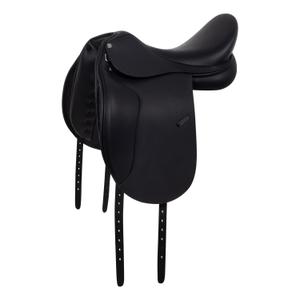 eth08010-black-selle-de-dressage-pour-cheval-avec-taquets-amovibles-equestro-black