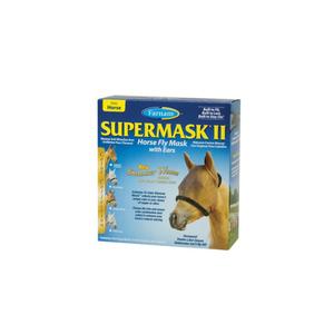00100503753-masque-anti-mouches-pour-cheval-sans-oreilles-farnam-supermask-ii-xl-xl-marron-xl