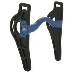 604012125-pelham-pour-cheval-passage-de-langue-feeling-sensitive-bleu-noir-125-mm