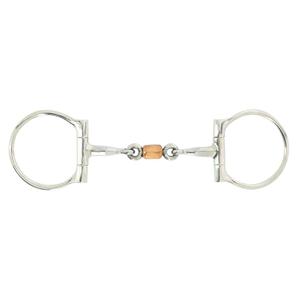 6062121-mors-snaffle-pour-cheval-a-roulette-feeling-argente