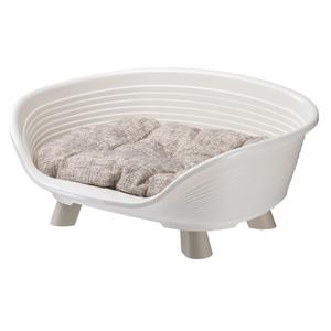 70104011-panier-pour-chien-avec-coussin-relax-ferplast-throne-blanc