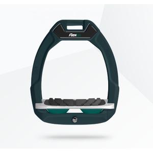 so25ig0225-etriers-de-securite-d-equitation-incline-grip-vert-gris-vert-flex-on-safe-on-vert-anglais-gris-vert-anglais-tu