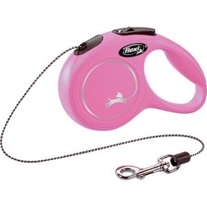 464412ros-laisse-pour-chat-cordon-zolux-flexi-rose-xs
