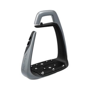 f01306-etriers-de-securite-d-equitation-freejump-soft-up-classic-pearl-silver-black-tu