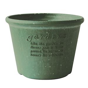 hajpn7gr-pot-de-jardin-rond-hachiman-n-7-vert-fonce-tu