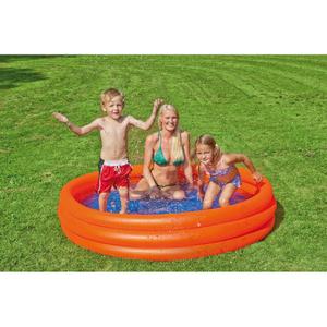a2004072-piscine-bebe-3-boudins-happy-people-orange-bleu-157x28-cm
