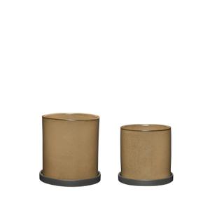 761503-pots-hubsch-interior-era-x2-beige-18x17-20x20-cm