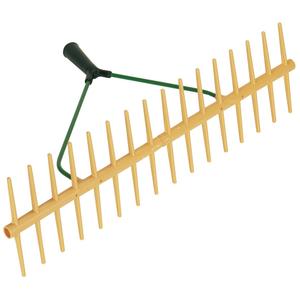 29162-rateau-plastique-sans-manche-kerbl-yellow-16-16-dents