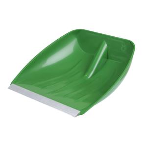 29666-pelle-a-neige-cereales-pp-avec-rebord-sans-manche-kerbl-vert-42x40x10-cm