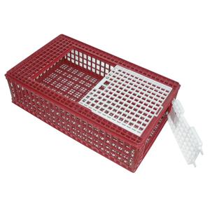 73100-cage-de-transport-pour-volailles-kerbl-rouge-blanc-95x57x27-5-cm