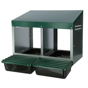 73134-pondoir-2-nids-kerbl-vert-argente-53x52x43-5-cm