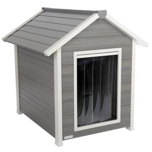 80580-niche-pour-chien-kerbl-eco-hendry-gris-101x88x98-cm