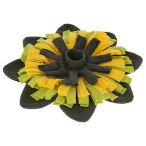 80747-tapis-a-renifler-kerbl-sunflower-noir-jaune-40-cm