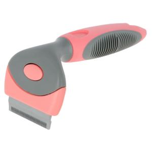80849-brosse-pour-pelage-chat-kerbl-corail-gris-15x4-5-cm