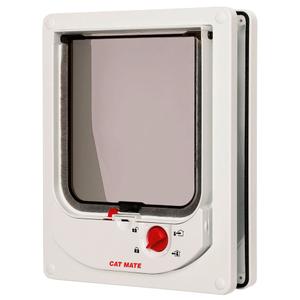 80866-chatiere-4-voies-ouverture-magnetique-kerbl-mate-blanc-tu