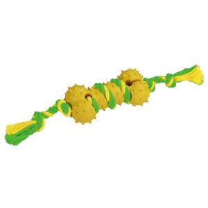81457-os-et-sa-corde-caoutchouc-kerbl-jaune-vert-30-cm