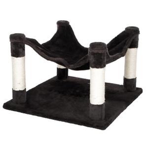 81585-hamac-pour-chat-kerbl-samira-anthracite-49x49x32-cm
