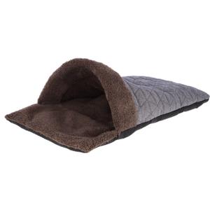 81618-sac-de-couchage-pour-chat-kerbl-thea-marron-bleu-40x70x12-cm