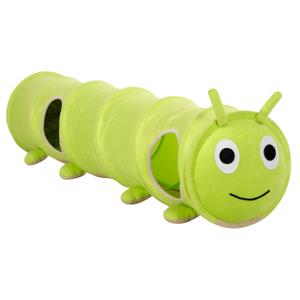 81631-tunnel-pour-chat-kerbl-raupe-vert-clair-170x30-cm