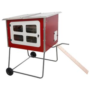 81738-poulailler-mobile-en-bois-3-cartons-kerbl-rouge-blanc-noir-113x92x138-cm