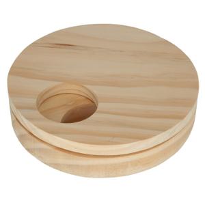 81808-jeu-de-reflexion-pour-rongeurs-disque-rotatif-bois-kerbl-beige-4-5x19-cm