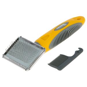 81824-brosse-carde-douce-pour-rongeurs-kerbl-jaune-gris-16x6-cm
