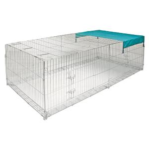 82825-enclos-exterieur-pour-rongeurs-antifugue-kerbl-argente-argente-230x115x70-cm