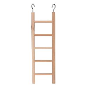 83128-echelle-en-bois-pour-oiseaux-avec-crochets-kerbl-x1-beige-argente-24-cm