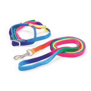 83191-harnais-pour-chat-avec-laisse-kerbl-rainbow-x1-multicolore-120x10-mm