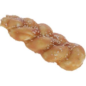 86305-friandise-pour-chien-tresse-peau-de-boeuf-avec-poulet-kerbl-x35-marron-75-g