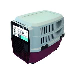 10432299-cage-de-transport-pour-chien-m-pets-viaggio-bordeau-grey-82x56x59-cm