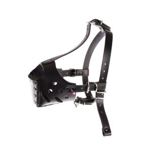 3007057-museliere-pour-chien-cordon-cuir-martin-sellier-amstaff-noir
