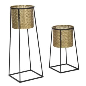 1422940000-cache-pot-mauro-ferretti-cup-x2-black-gold-26x70-23x45-cm